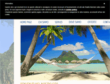 Tablet Screenshot of primareteviaggicagliari.com